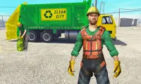 Road Sweeper Garbage Truck Sim Screen Shot 1