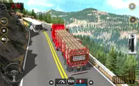 uns schwerer moderner LKW fahren 3d Screen Shot 3