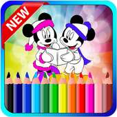Mickey Coloring Books Mouse
