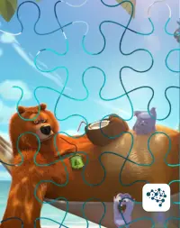 Bear Grizzy Games Jigsaw Screen Shot 3