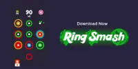 Ring Smash - Colorful Rings Puzzle Screen Shot 2