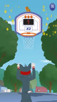 Tom and Jerry Backyard Hoops Screen Shot 6