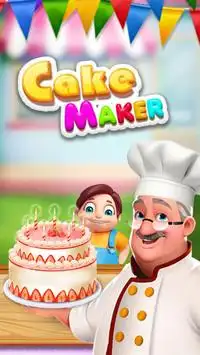 Christmas Cake Maker Game Screen Shot 0