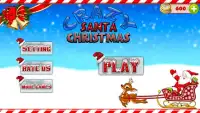 Crazy Santa Christmas: Winter Moto Gift Delivery Screen Shot 0