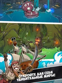 Idle Tap Pirates - бой титанов Screen Shot 11