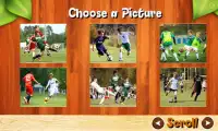 サッカーキッズジグソーパズルゲーム Screen Shot 1