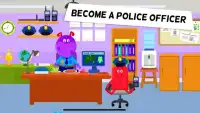 My City of Monsters: Police Station Gry dla dzieci Screen Shot 8