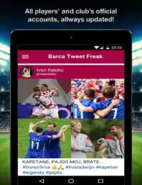 Barcelona Tweet Freak Screen Shot 8