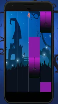 Halloween Piano Tiles  : Halloween Games Screen Shot 2