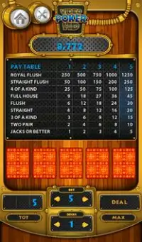 Video Poker HD Screen Shot 1