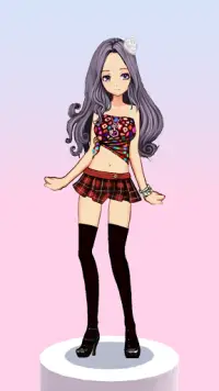 Anime Girl Dress Up Screen Shot 0