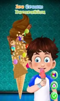 आइसक्रीम लड़कियों खेलों बनाओ Screen Shot 7