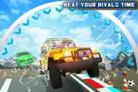 Superhero Color Sports Cars City Stunts Racing Screen Shot 14