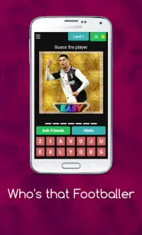 Who's that Footballer | Football Game Player Quiz Screen Shot 2