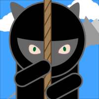 Ninja Kitty Rope Climb