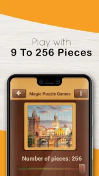 Magic Puzzle Games - Free Puzzles Jigsaw Screen Shot 2