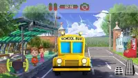 City School Bus Driver Simulator 2019:Fly Airplane Screen Shot 0