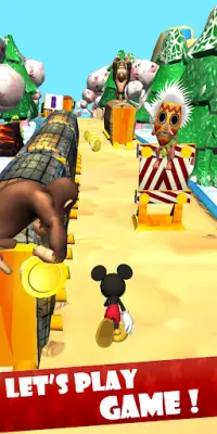 Mickey Jungle Run Game Screen Shot 3
