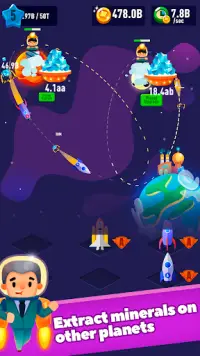 Space Exploration and Merge: Planet Drill Miner Screen Shot 4