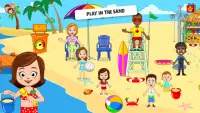 My Town: Beach Picnic Fun Game Screen Shot 1