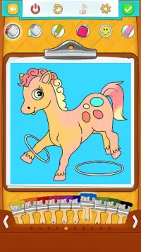 Horse Coloring Pages Screen Shot 1