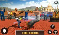 معركة الحلقة الكبرى: قتال سجين الكاراتيه القتال Screen Shot 2