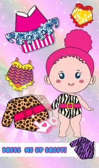 Chibbi dress up : Doll makeup games for girls Screen Shot 6