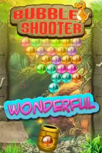 Dinosaur Bubble Shooter Screen Shot 2