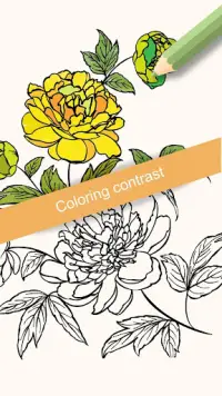 Flowers Coloring Books Screen Shot 4