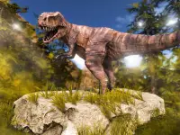 dunia hutan dino simulator 3d: pemburu dinosaur Screen Shot 2