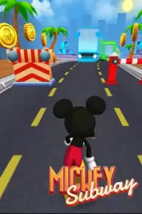 Subway Mickey Bus Epic Screen Shot 0
