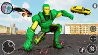 Superhero Iron Robot - Gangster Crime City Mission Screen Shot 3