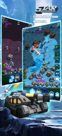 Star Battlefield: RTS Game Screen Shot 4