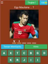 tebak pemain bola indonesia Screen Shot 0
