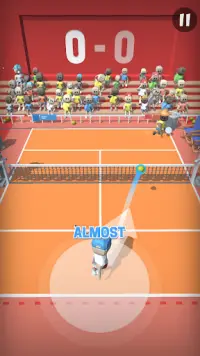TenniSwiper - Mobile Tennis Game Screen Shot 1