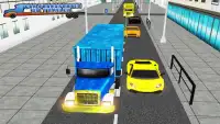 Transporter samochodów 3D Trai Screen Shot 10