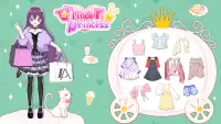 Vlinder Princess Dress up game Screen Shot 1
