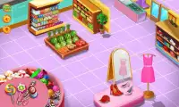 ガールズショッピングスーパーマーケットのゲーム Screen Shot 1
