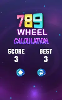 789 Wheel Calculation Game Screen Shot 9