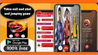 call from video power's rangers, and 📱chat prank Screen Shot 2