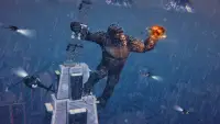The Angry Gorilla Monster Hunter- Godzilla Games Screen Shot 1