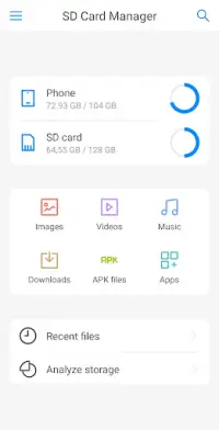 SD Card Manager For Android Screen Shot 0