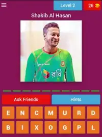 Guess Cricket Player Country Screen Shot 14
