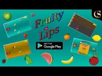 Fruity Lips - Endless 2d Runner Screen Shot 0