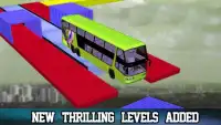 Impossible Bus Stunt Racing 2018 Screen Shot 1