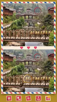 Geography: I love China! Find Differences Game Screen Shot 3
