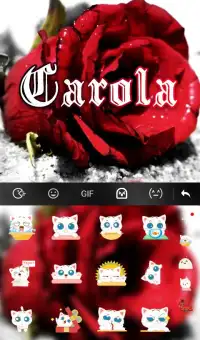 Carola TouchPal Keyboard Theme Screen Shot 4