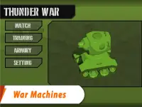 Thunder War: Free Mini Tank Shooting Game Screen Shot 3