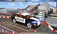 Police car Rooftop training 3d Screen Shot 1