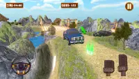 Offroad Jeep Mountain Driving Games Screen Shot 1